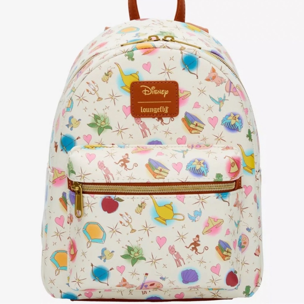 Loungefly Disney Princess Icons & Sidekicks Mini Backpack